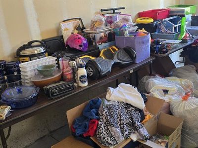 Moving yard sale