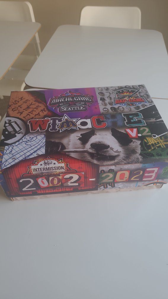 Mach Hommy WTWTM V.2 Sneakers Shoes with Custom Box size 11