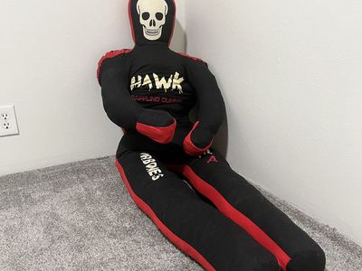 Hawk Sports Grappling Dummy MMA BJJ Training Dummy Skull Face
