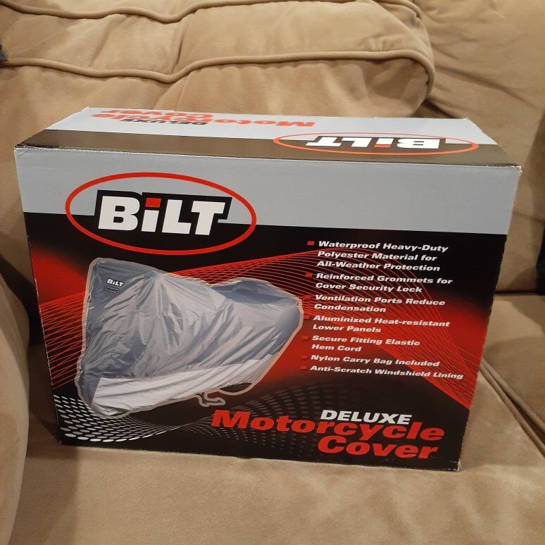 New Bilt Motorcycle Cover - Size Medium