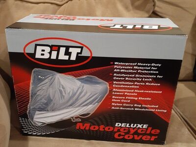 New Bilt Motorcycle Cover - Size Medium