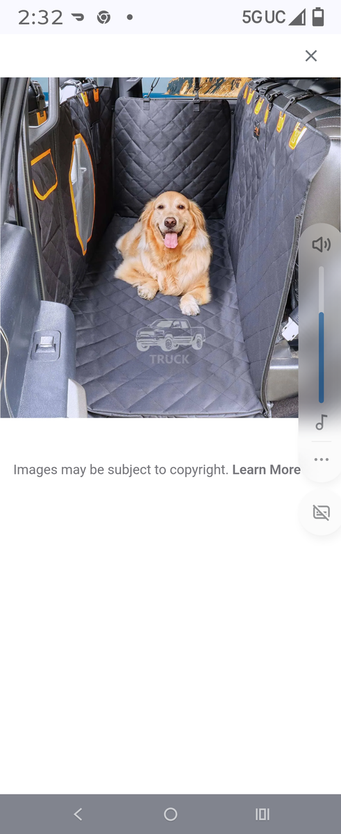 ITNAST truck hammock for dogs