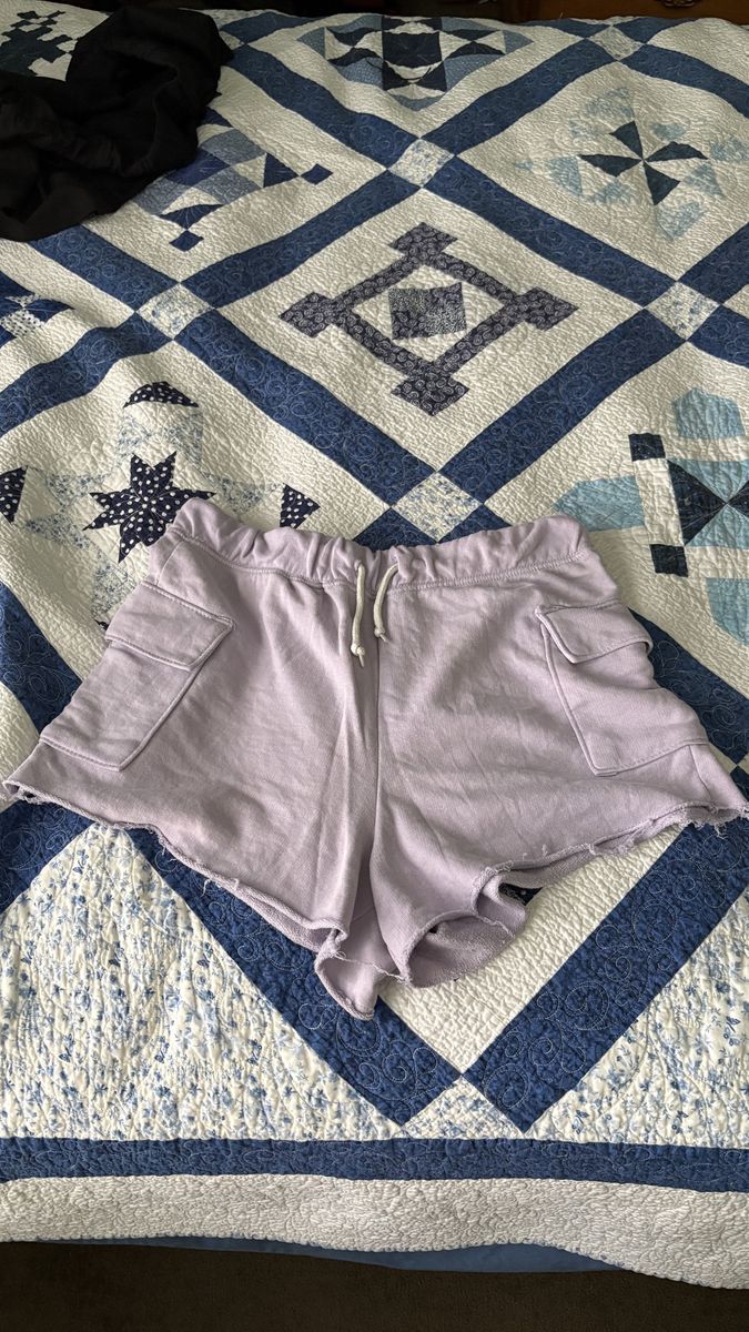 Purple shorts