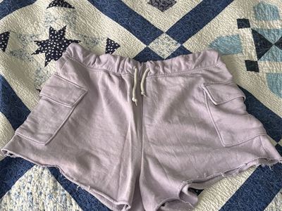 Purple shorts