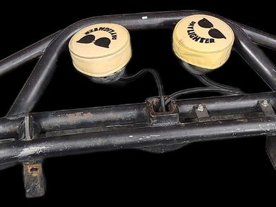 Vintage Ford Bronco Bullbar w/ KC Daylighters