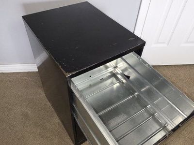 18" Deep 2 Drawer Letter Width Vertical File Cabinet - 4 Available