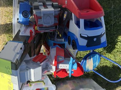 Paw patrol toys!