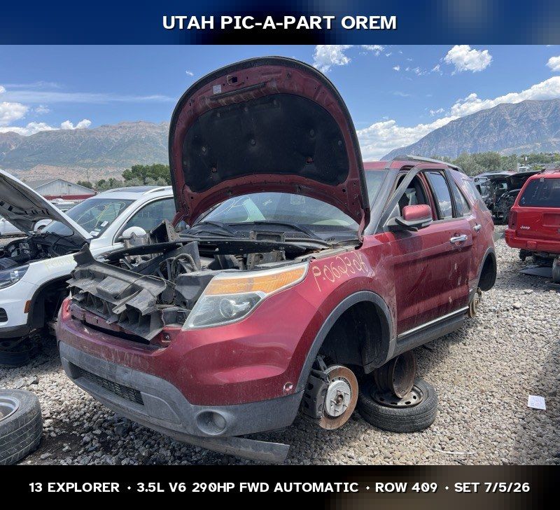 2013 Ford Explorer Parts - UTPAP Orem