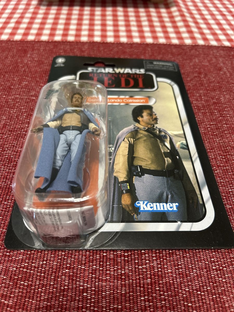 VC47 Star Wars The Vintage Collection Lando Calrissian Return of the Jedi Action Figure Hasbro Kenner Brand New Unopened