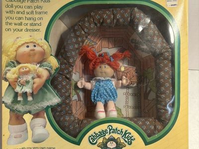 Vintage 1983 Coleco Cabbage Patch Kids Pin-Ups Charlene Jenny #3934