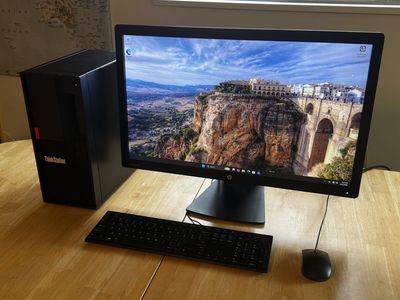 Lenovo Desktop & Monitor Win 11 Pro, i7, 16GB, 1TB