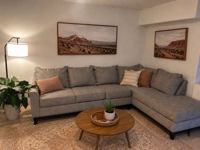 Large Grey Sectional