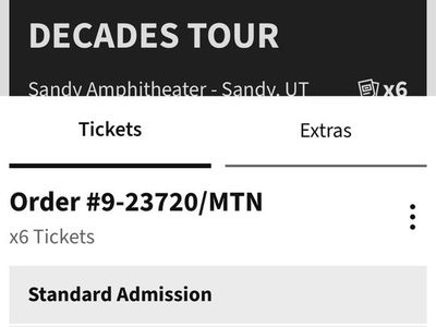 O.A.R. Tickets- good seats!