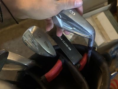 Used Golf Clubs - Mixed Set with Titleist DTR, Wilson, and Precision II Woods & Irons