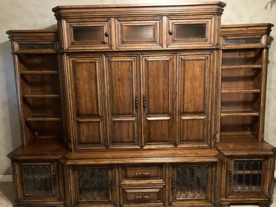 Aspen Home Entertainment System 3 Piece Set Maple With Interior Lights