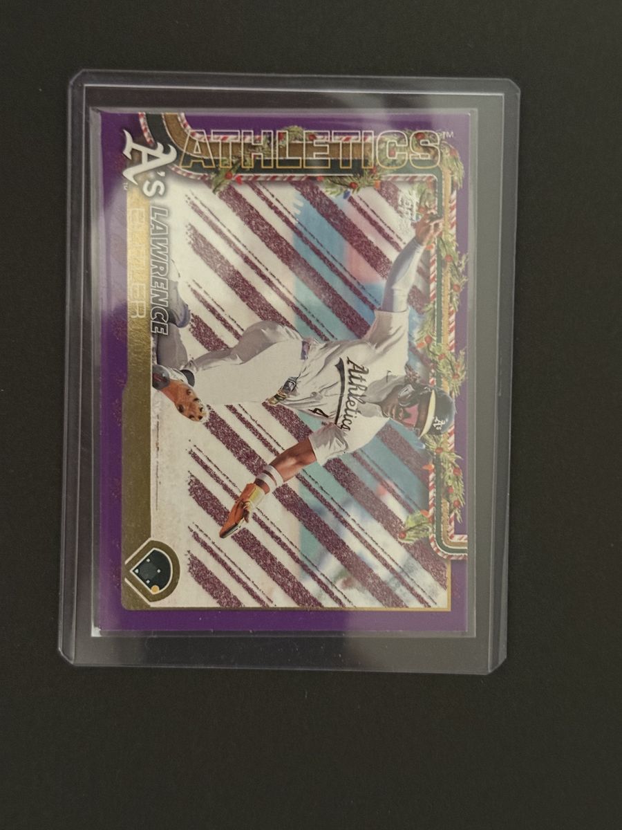 Topps Holiday 2025 Lawrence Butler Purple /99