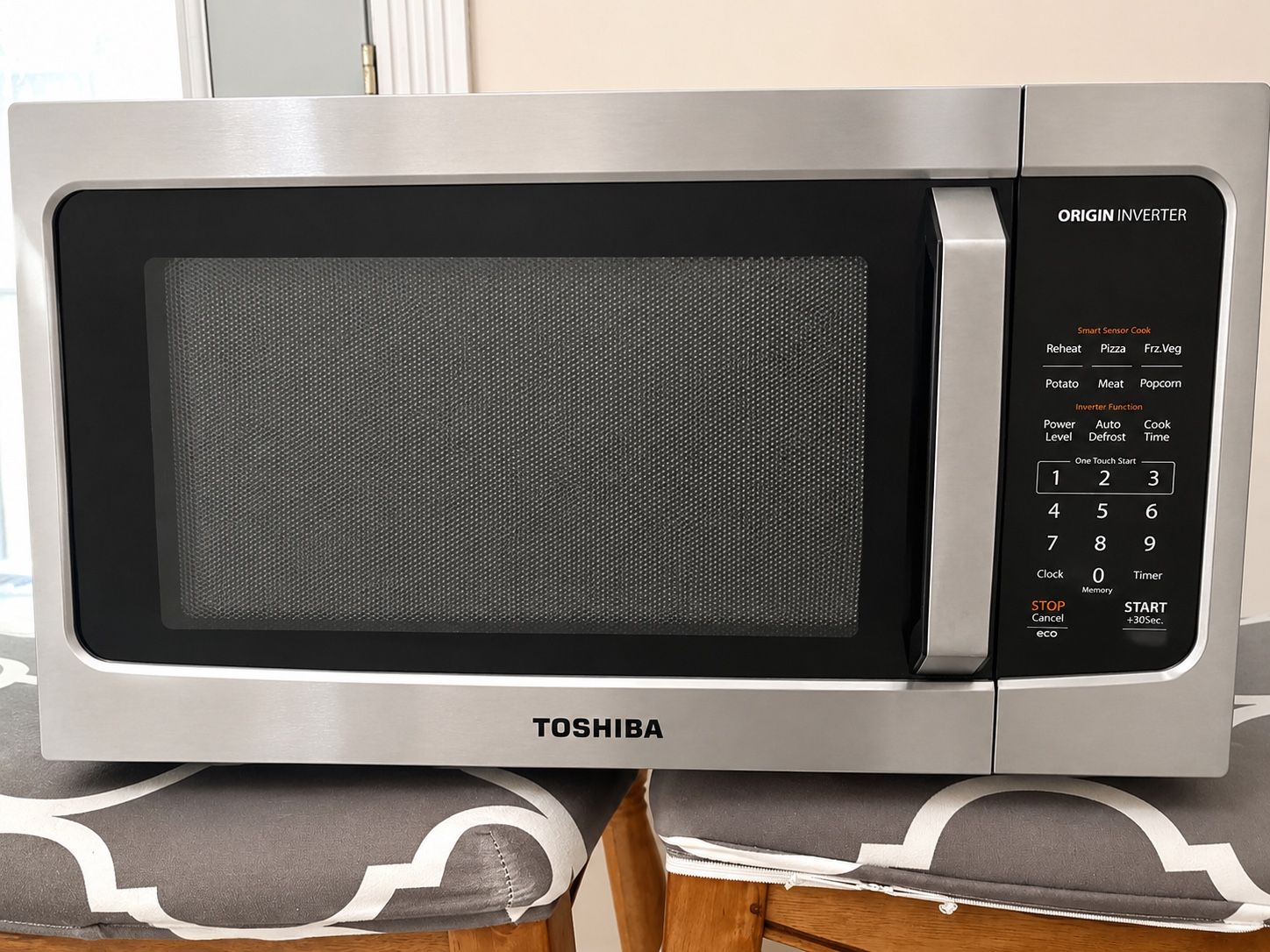 Toshiba Origin Inverter Countertop Microwave Stainless Steel