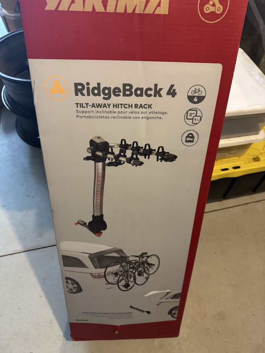 Bike rack Yakima ridgeback 4 Open box