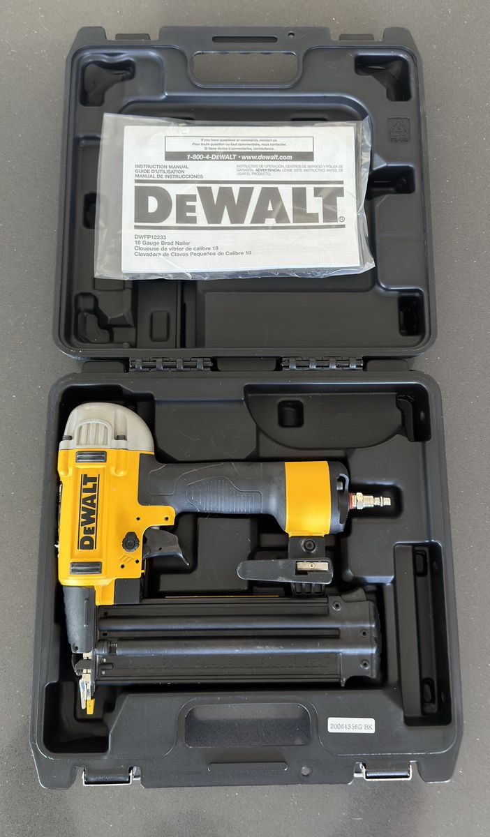 Dewalt 18 Guage Precision Point Brad Nailer DWFP12233