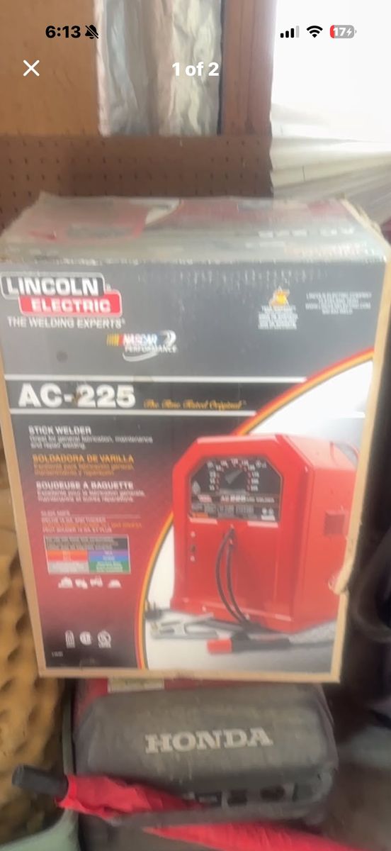 Lincoln Electric AC-225 Stick Welder - The Original Arc Welder for Home, Shop & Farm
