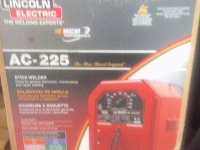 Lincoln Electric AC-225 Stick Welder - The Original Arc Welder for Home, Shop & Farm