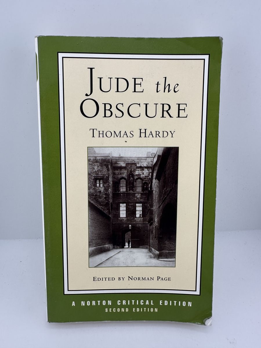 Jude the Obscure Thomas Hardy Norton Critical Ed 2nd Paperback Annotated