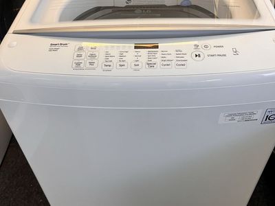 LG super capacity washing machine