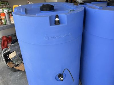 WaterPrepared - 160 gal stackable water storage tank