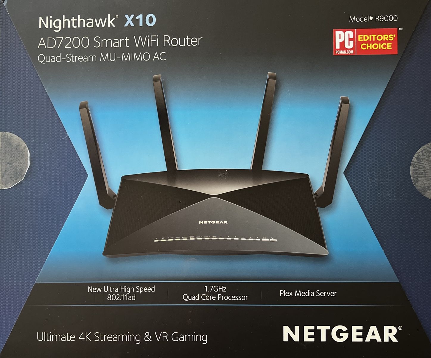 Nighthawk® X10 AD7200 Smart WiFi Router (R9000)
