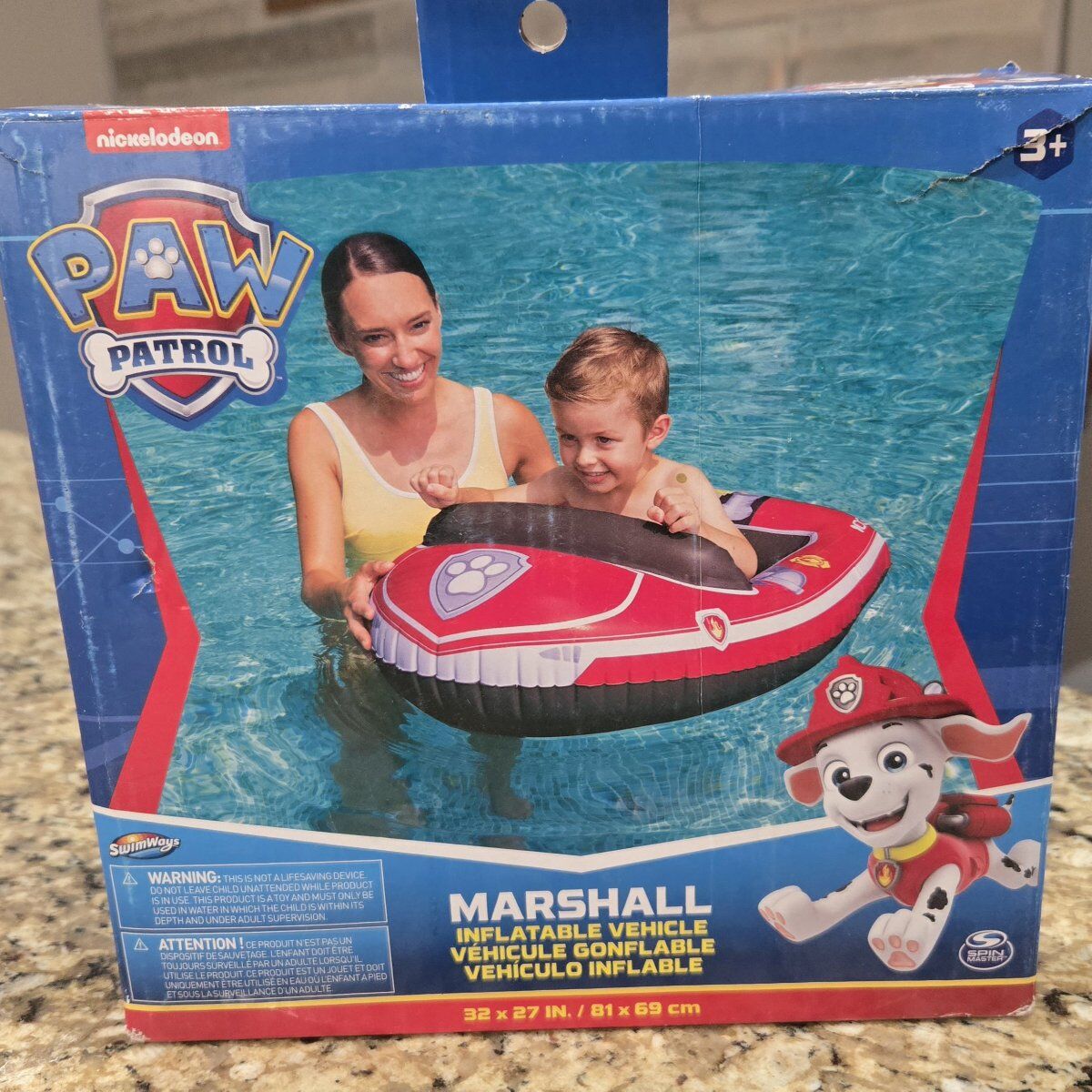 Paw Patrol Inflatable Boat