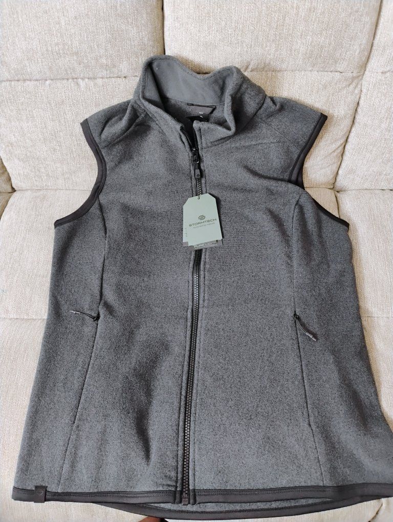 Stormtech MXV-1W Women's C. Stripe Performance Fleece Vest Size M New with Tags