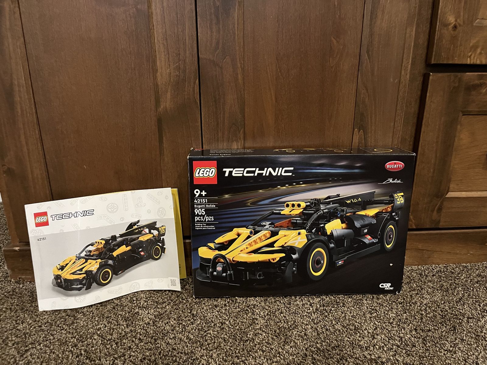 Technic Lego Bugatti car