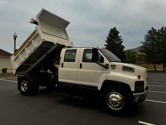 Used Dump Truck Crew Cab 2005 GMC C7 7.8L Diesel Automatic Bobtail 51k Miles! NON CDL!!