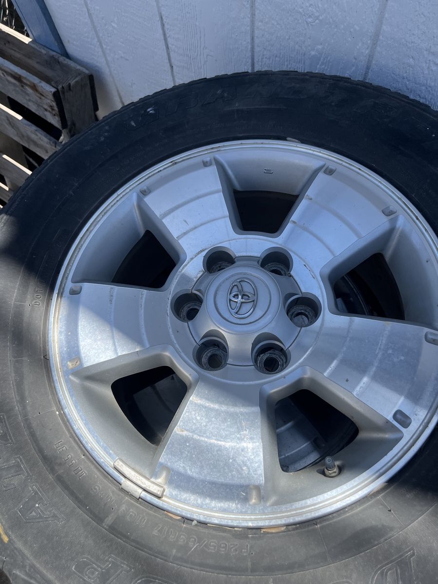 Toyota OEM 6-lug alloys