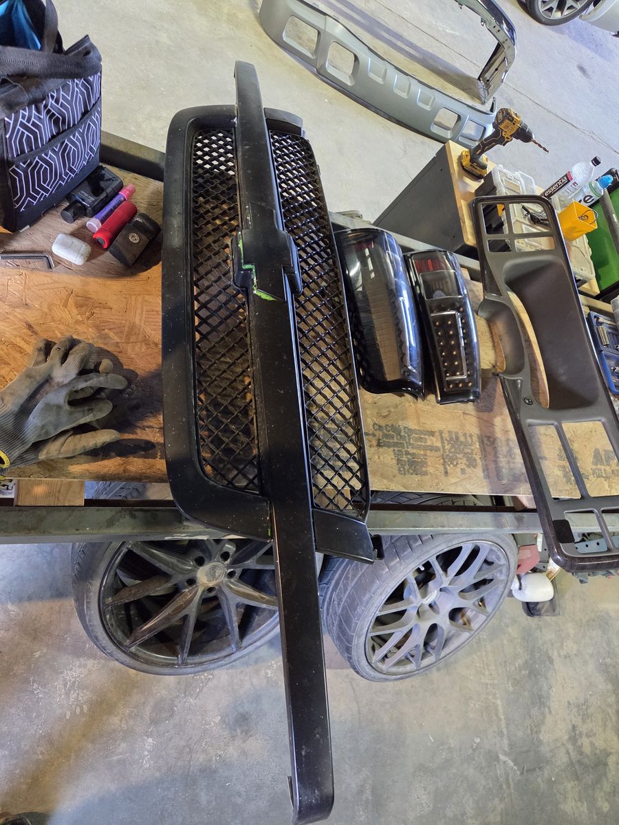 Chevy silverado tail lights, grille, dash piece OPEN TO CASH OFFERS