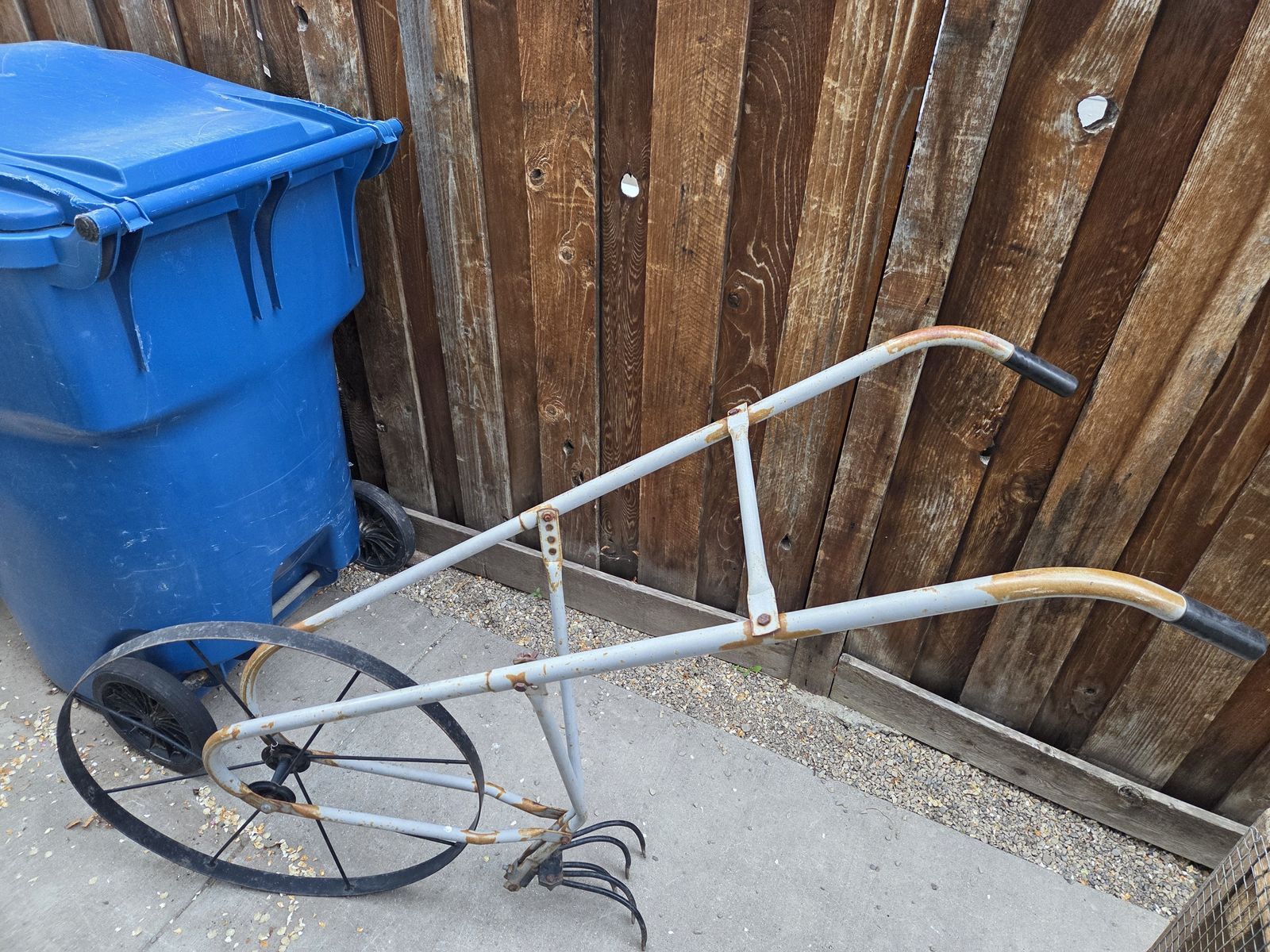 Steel High Wheel hand Cultivator