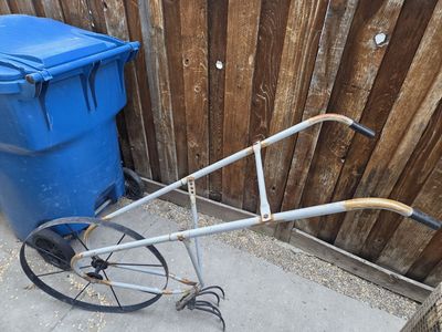 Steel High Wheel hand Cultivator