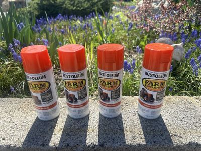 Rust-Oleum Kubota Orange Paint