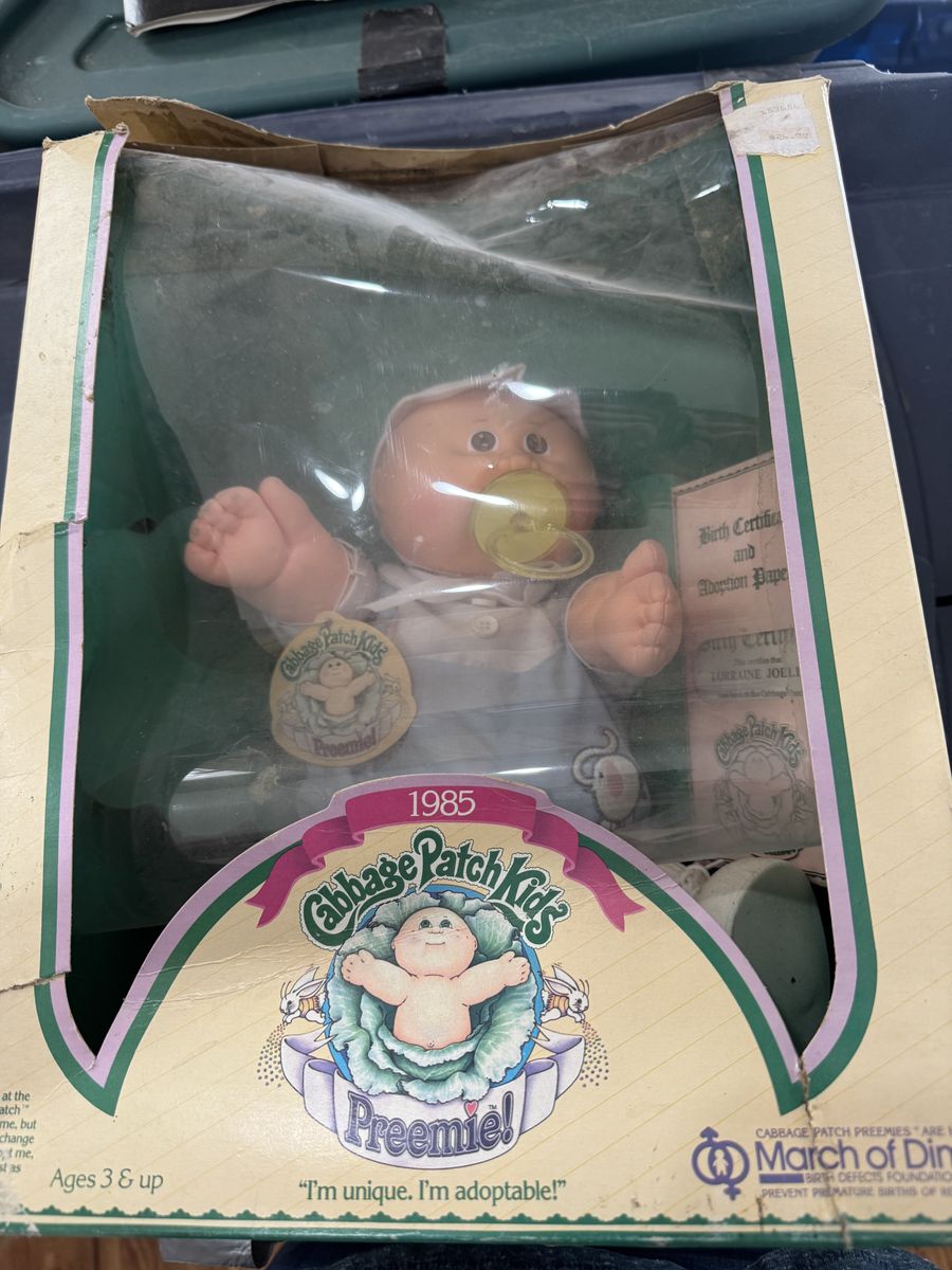 Cabbage Patch Preemie doll. 1985