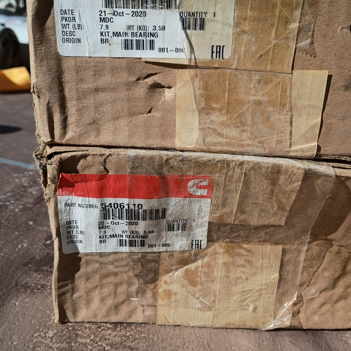 Cummins main bearing kit