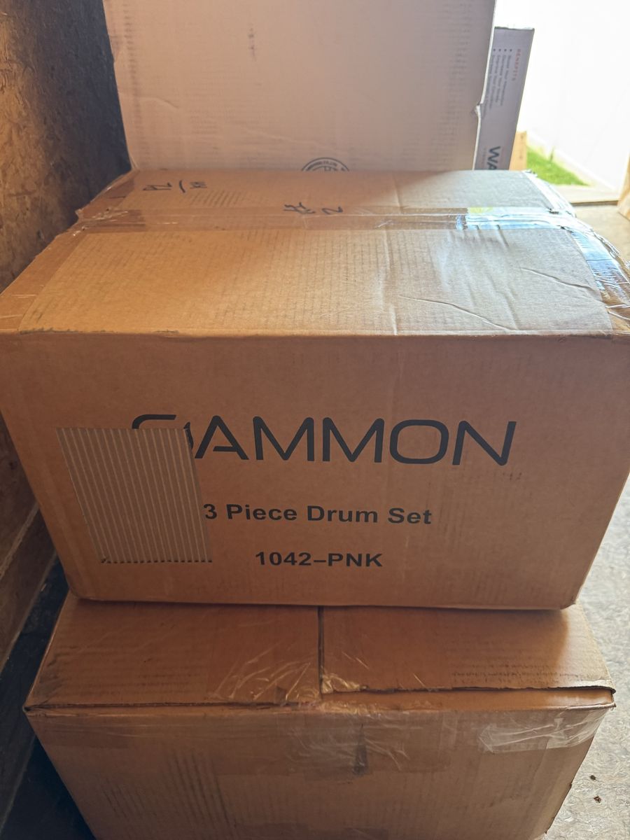 Gammon 3 piece junior drum set
