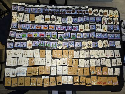 18k Gold Plated & Sterling Silver Plated Earrings