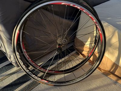Fulcrum Racing 5 LG Road Bike Wheelset with Continental Ultra Race 700x23c Tires