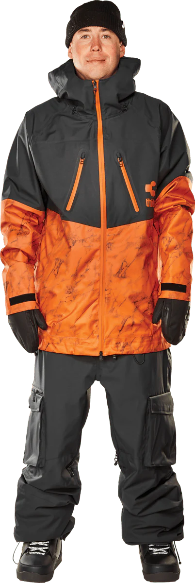 ThirtyTwo TM-3 Insulated Jacket - Black/Orange Medium