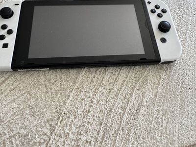 Nintendo Switch OLED Model White Console Bundle with Dock, Joy-Cons, Case & 5 Games