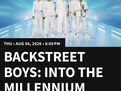 2 Tickets to Backstreet Boys - Thursday, August 6th