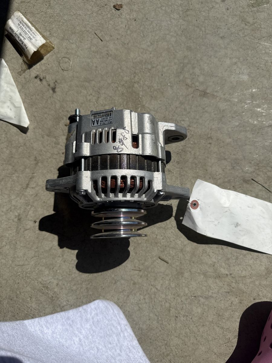 Diesel engine alternator