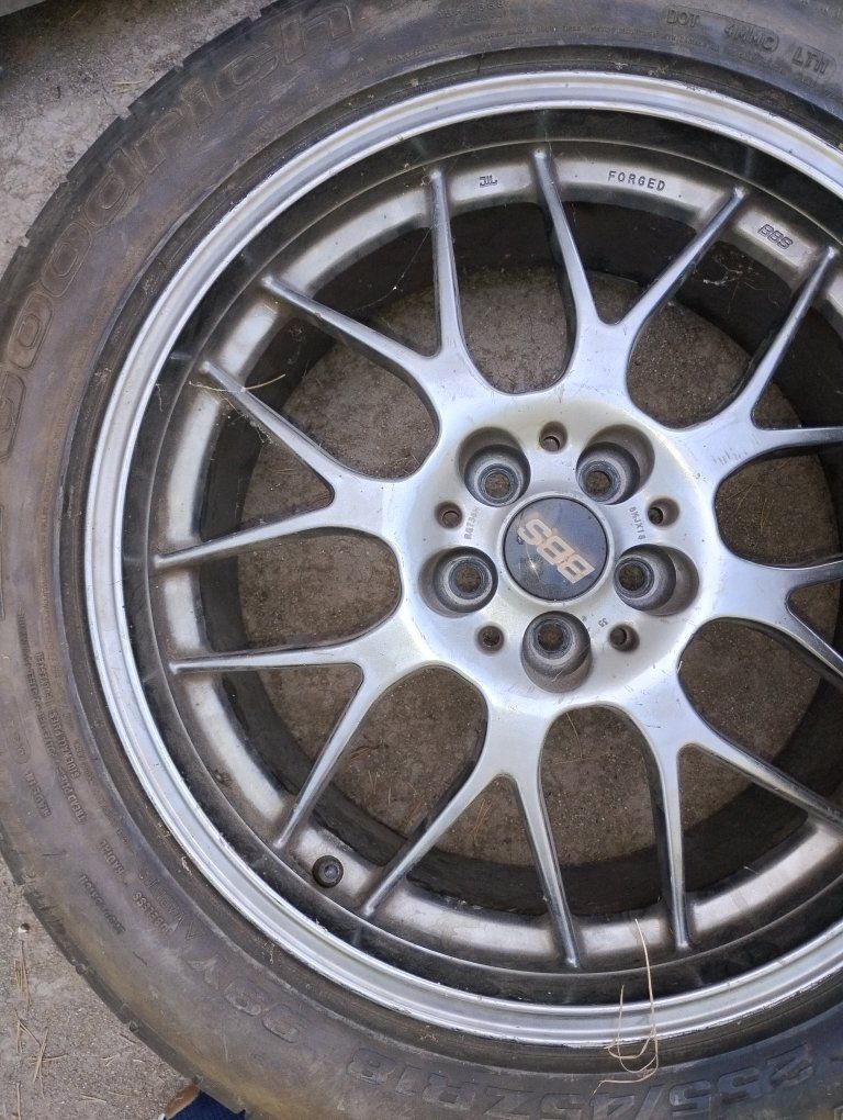 BBS Forged 18-inch Wheels with BFGoodrich Tires (Set of 4) - Used