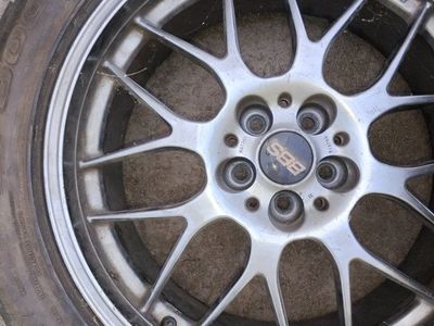BBS Forged 18-inch Wheels with BFGoodrich Tires (Set of 4) - Used