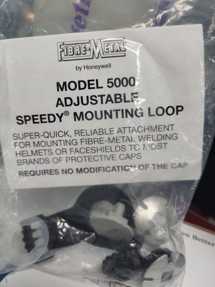 Honeywell Fibre-Metal Model 5000 Adjustable hardwear only Speedy Mounting Loop for Welding Helmets/Faceshields